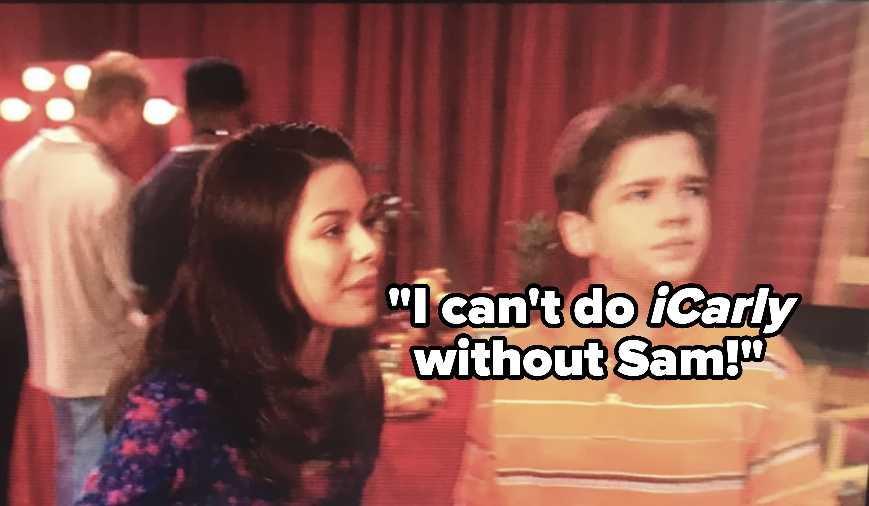 Screenshot from &quot;iCarly&quot;