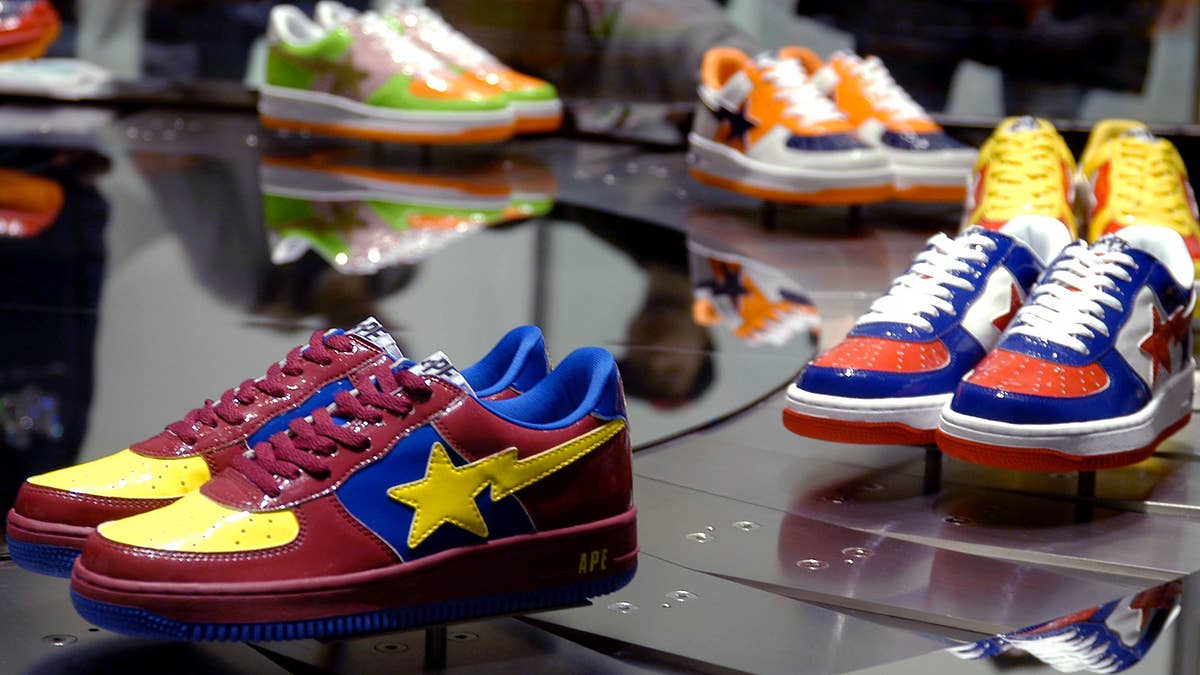 Bape will stop selling certain sneakers, change others, Nike says.
