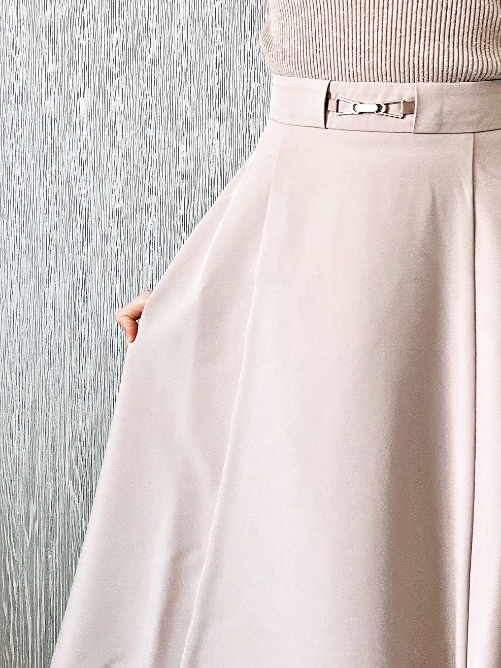 Honeys（ハニーズ）のおすすめスカート「ビット付フレアスカート」