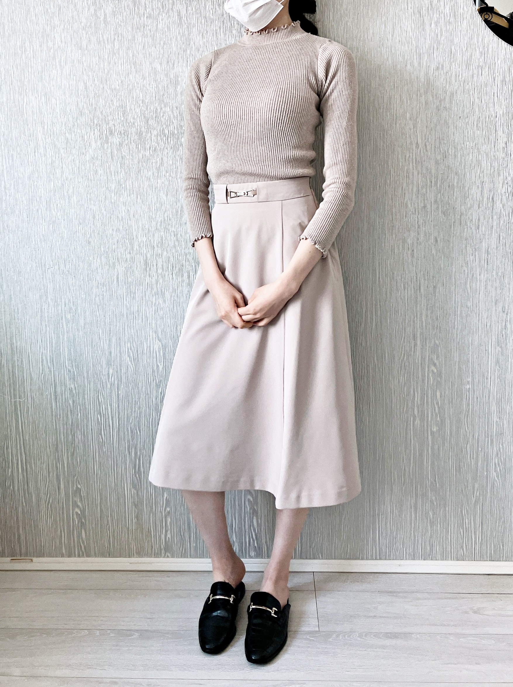 Honeys（ハニーズ）のおすすめスカート「ビット付フレアスカート」