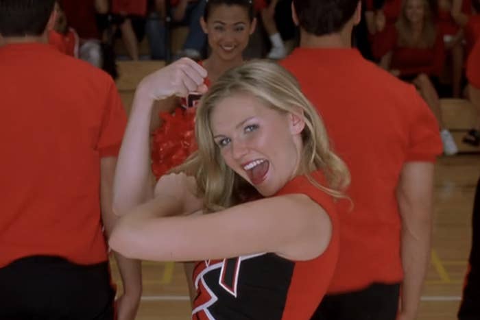 Kirsten Dunce as a cheerleader in Bring It ON