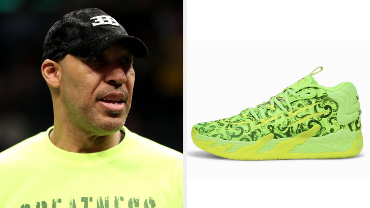 LaVar takes a shot at Puma and LaMelo's MB signature line.