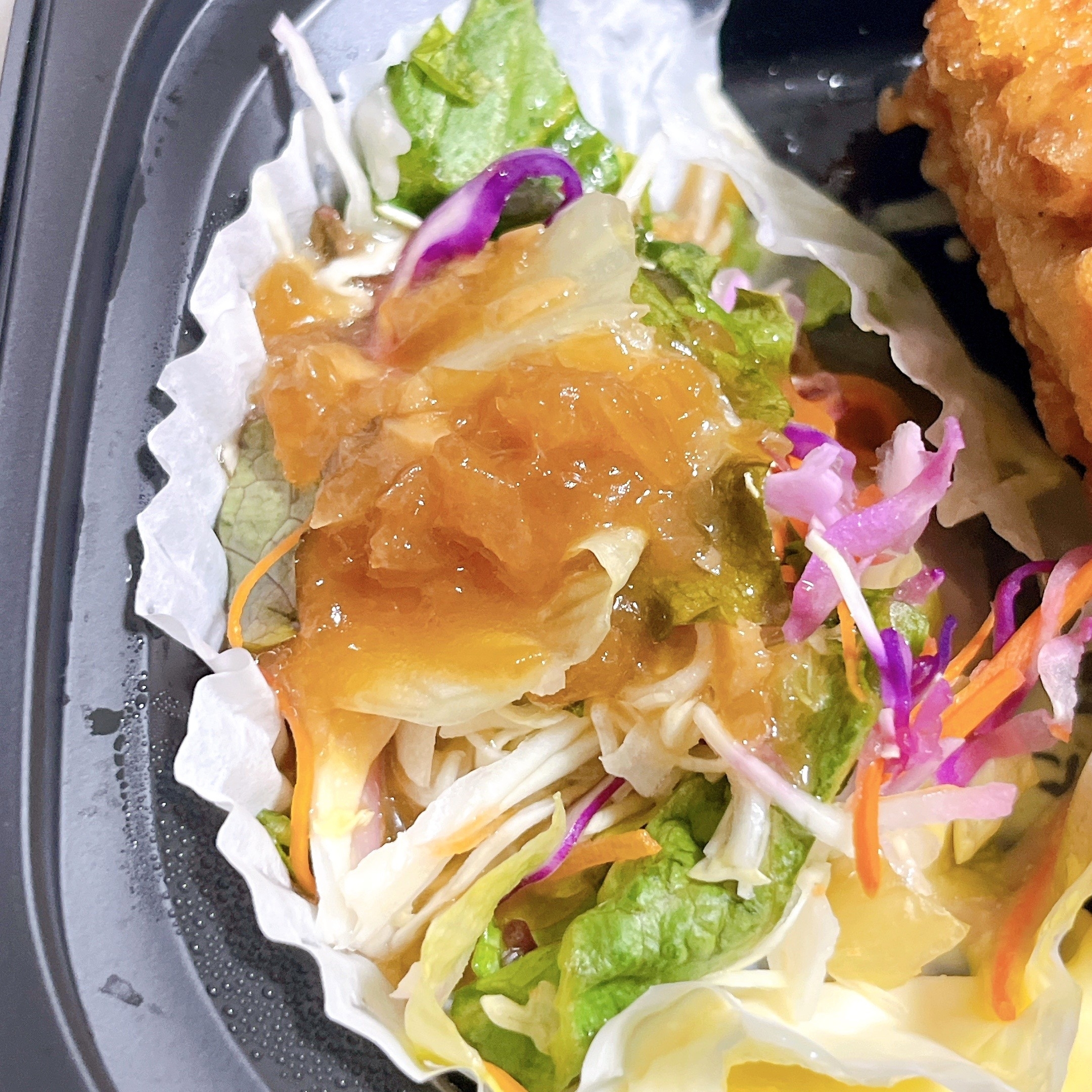 ガストのオススメの弁当「ハニーマスタード合盛り弁当6コ」