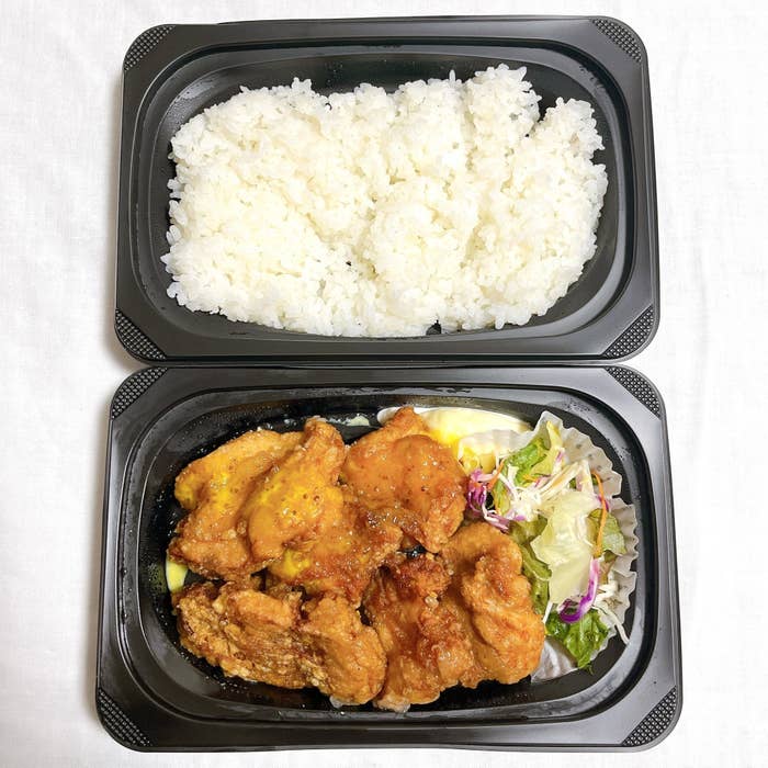 ガストのオススメの弁当「ハニーマスタード合盛り弁当6コ」