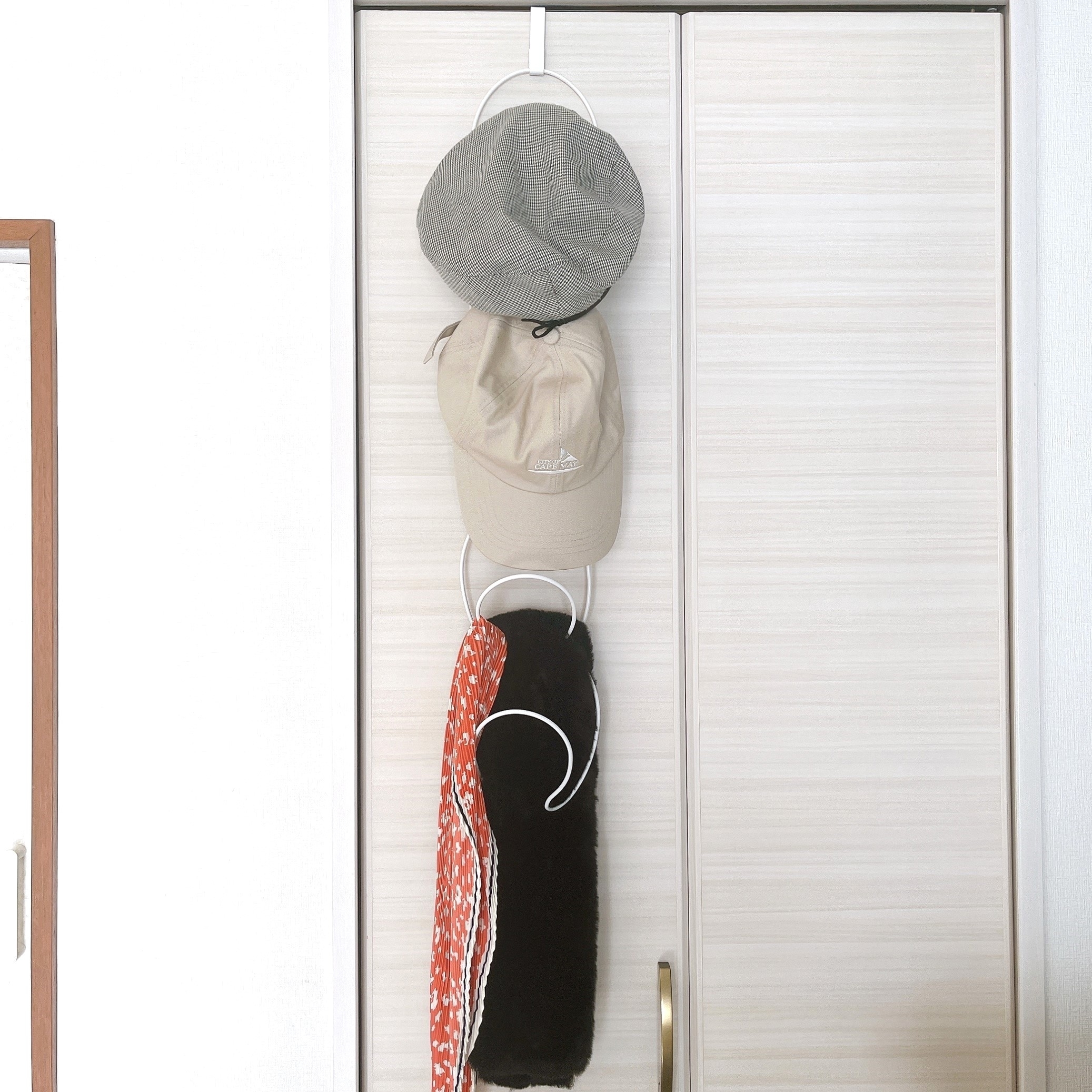 ニトリのオススメのグッズ「ジョイントハンガー（リングス ホワイト）」