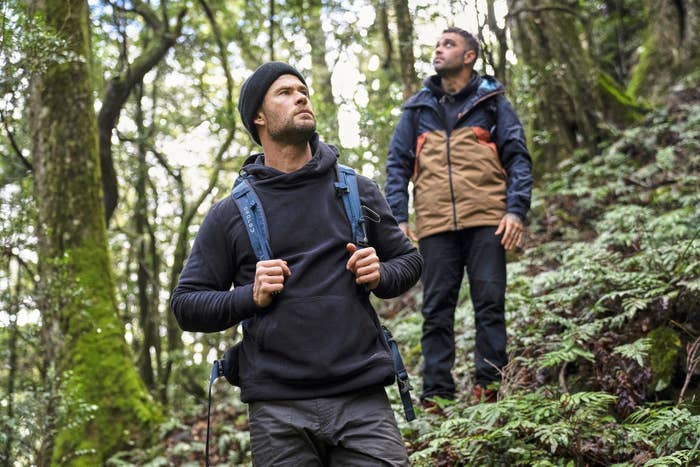 Screenshot from "Limitless with Chris Hemsworth"
