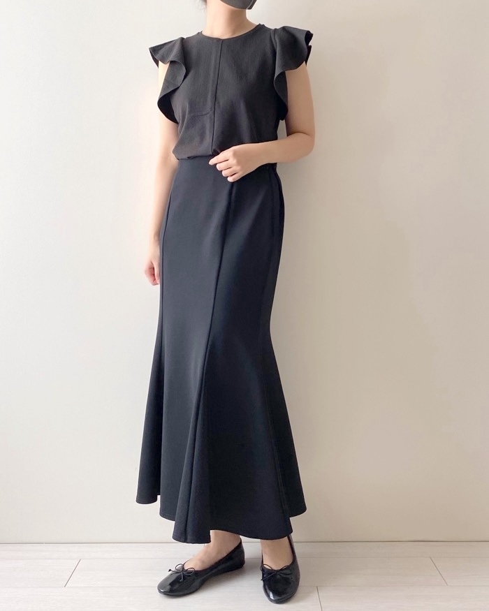 UNIQLO(ユニクロ)のおすすめトップス「ラッフルスリーブT」