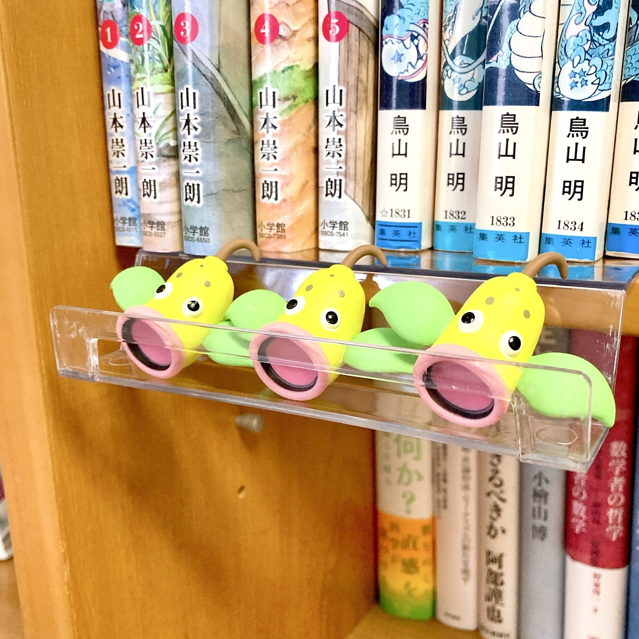DAISO（ダイソー）の便利な収納アイテム「漫画を飾れる棚」