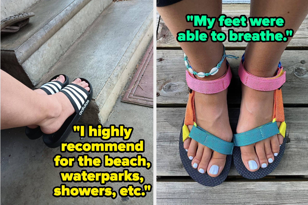 12 Best Sandals For Sweaty Feet This Summer