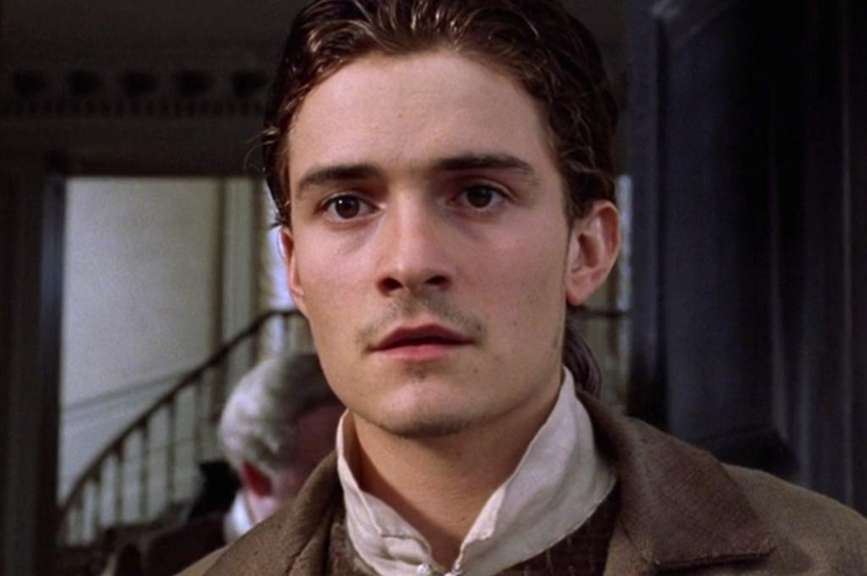 Orlando Bloom as Will Turner in historical costume from the film