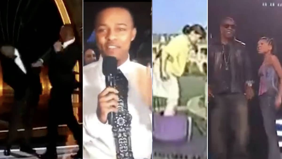 X users recounted some of the most awkward moments seen on television, including the infamous Oscars slap and Lil Mama taking over the VMAs stage.