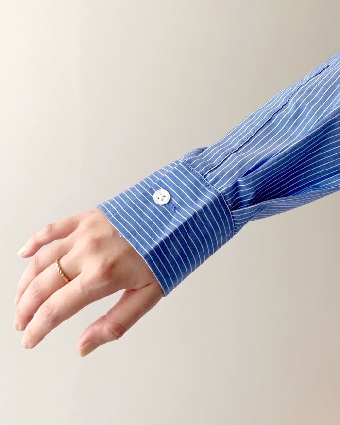 無印良品のおすすめファッションアイテム「婦人 シワになりにくい ブロードスタンドカラー長袖ワンピース」