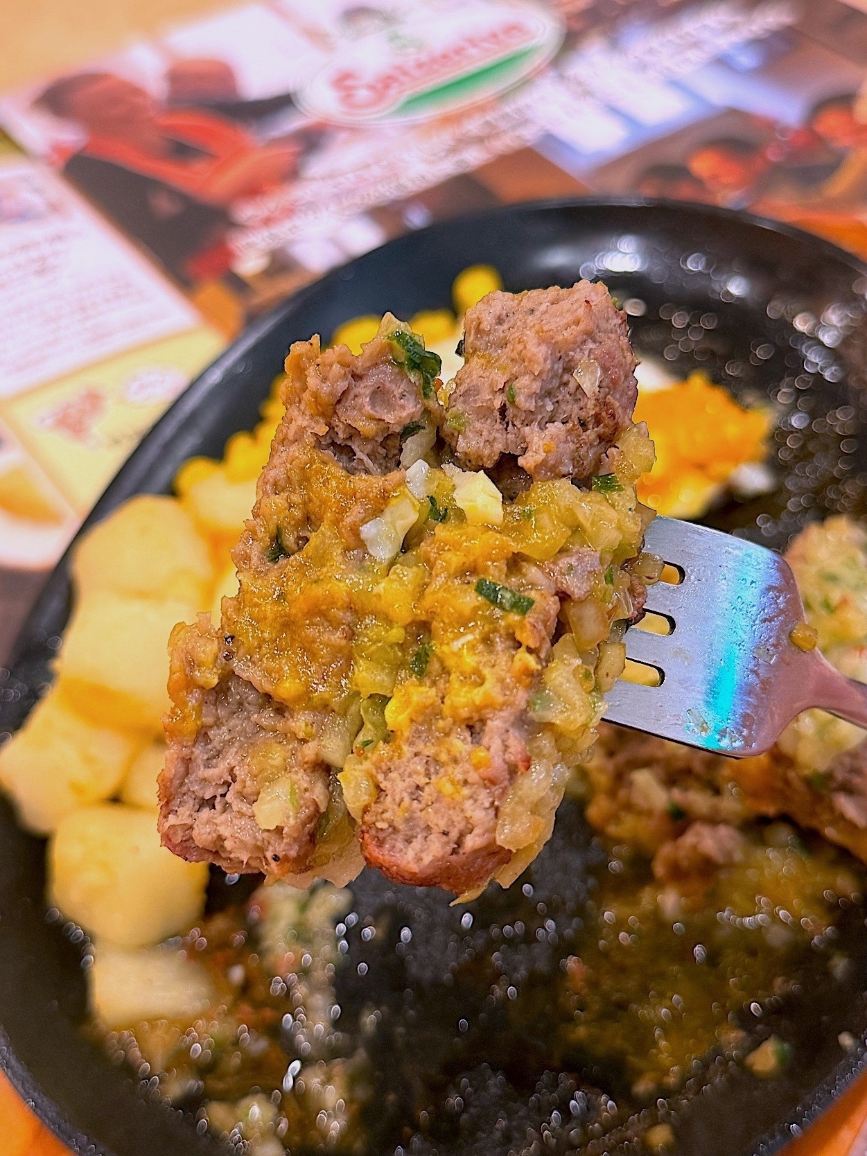 サイゼリヤのおすすめメニュー「ディアボラ風ハンバーグ」