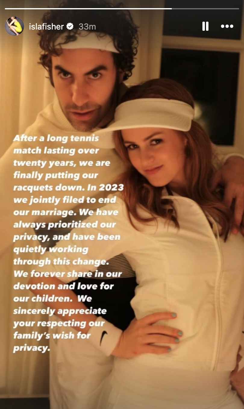 Two individuals embracing in a personal photo with an overlaid text announcement about their marriage