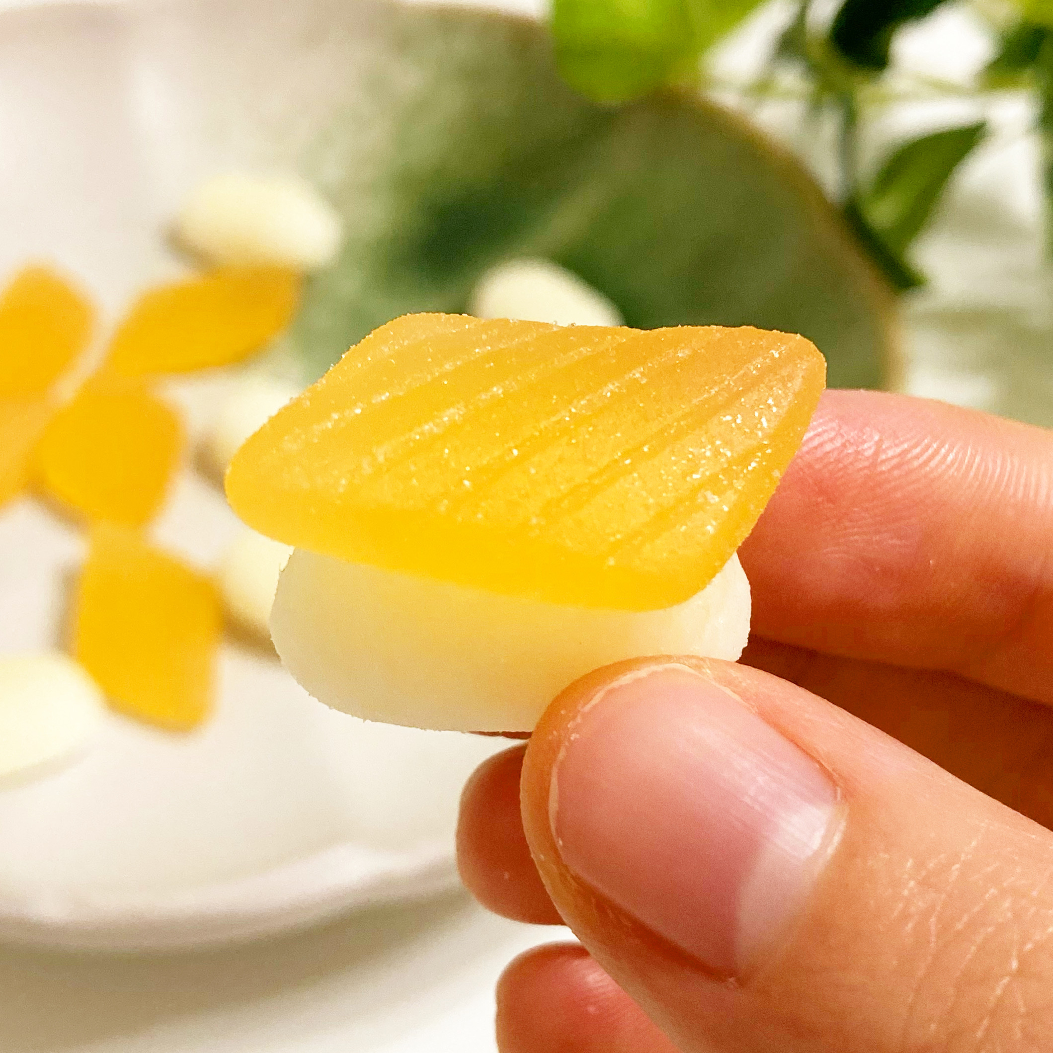 DAISO(ダイソー)のおすすめお菓子「サーモン寿司グミ」