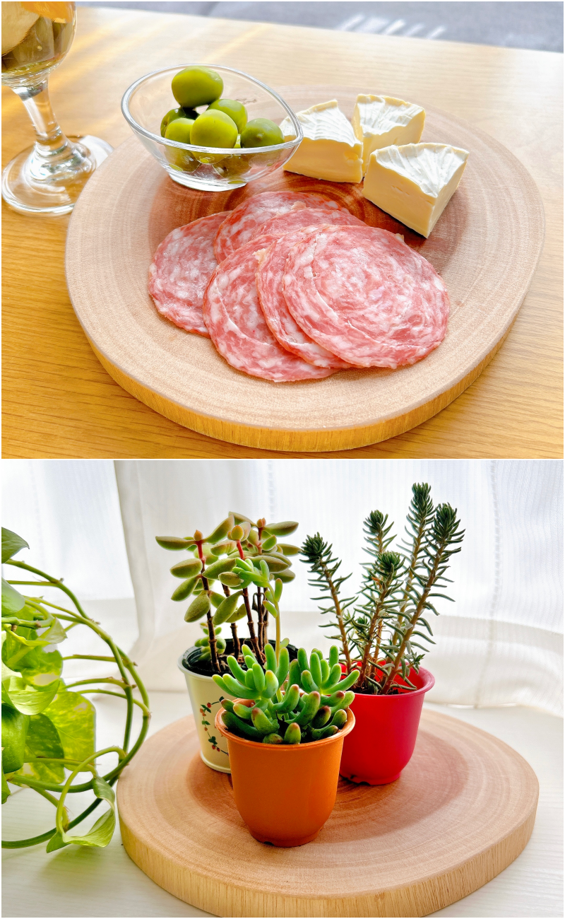 ニトリのおしゃれインテリア「カッティングボード Round(M)」