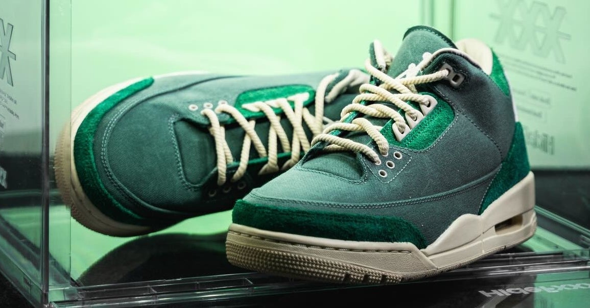 Closer Look at Nina Chanel Abney's Air Jordan 3 Collab