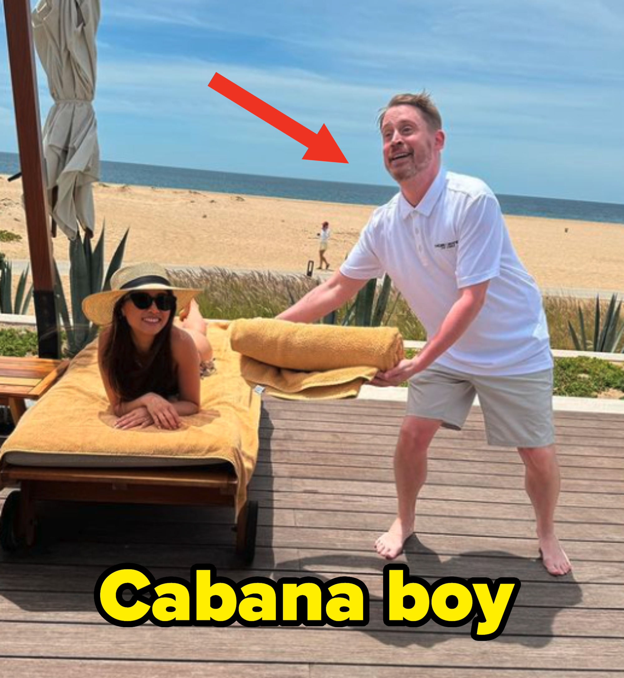 &quot;Cabana boy&quot;