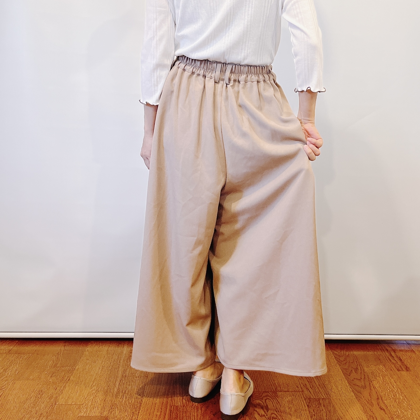 しまむらのおすすめファッションアイテム「OKPストレッチスカーチョ」