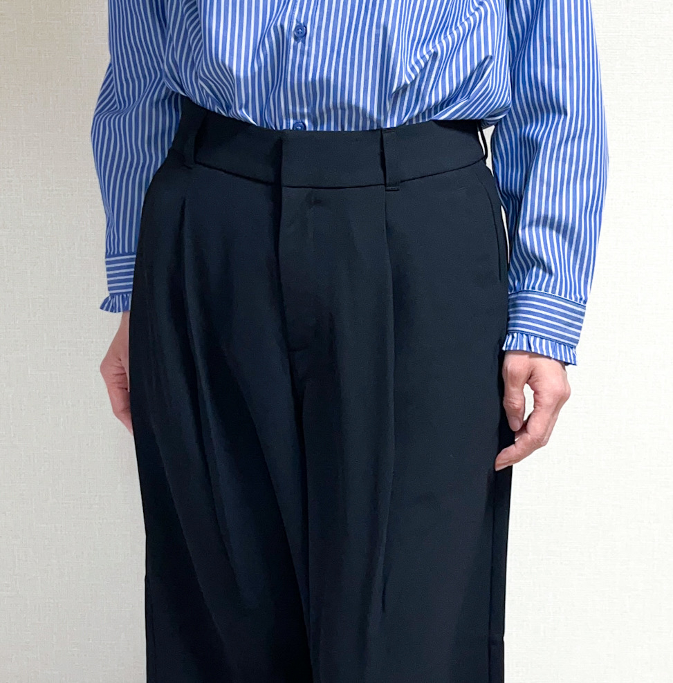 GUのおすすめアイテム「ドレープワイドパンツZ(セットアップ可能)」