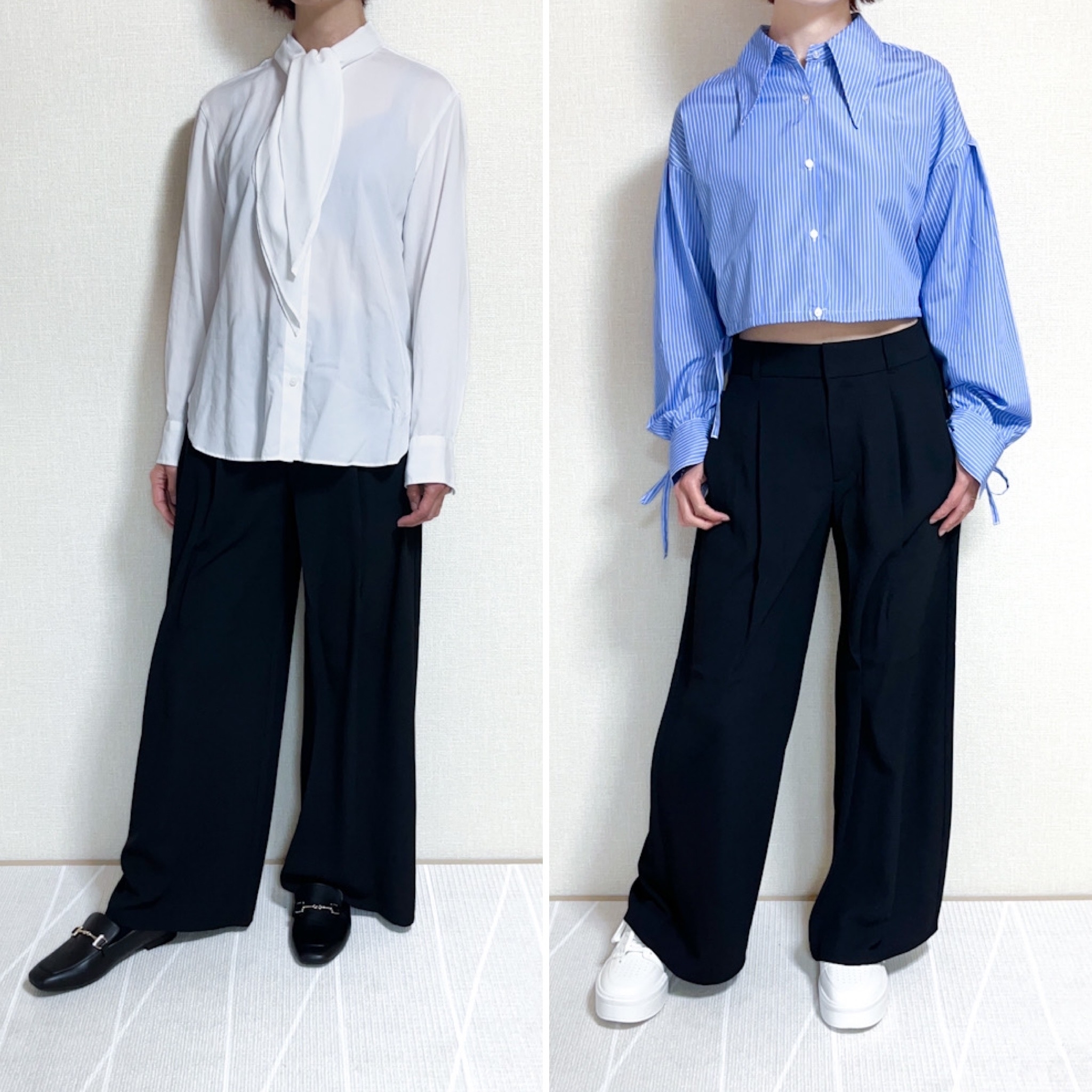 GUのおすすめアイテム「ドレープワイドパンツZ(セットアップ可能)」