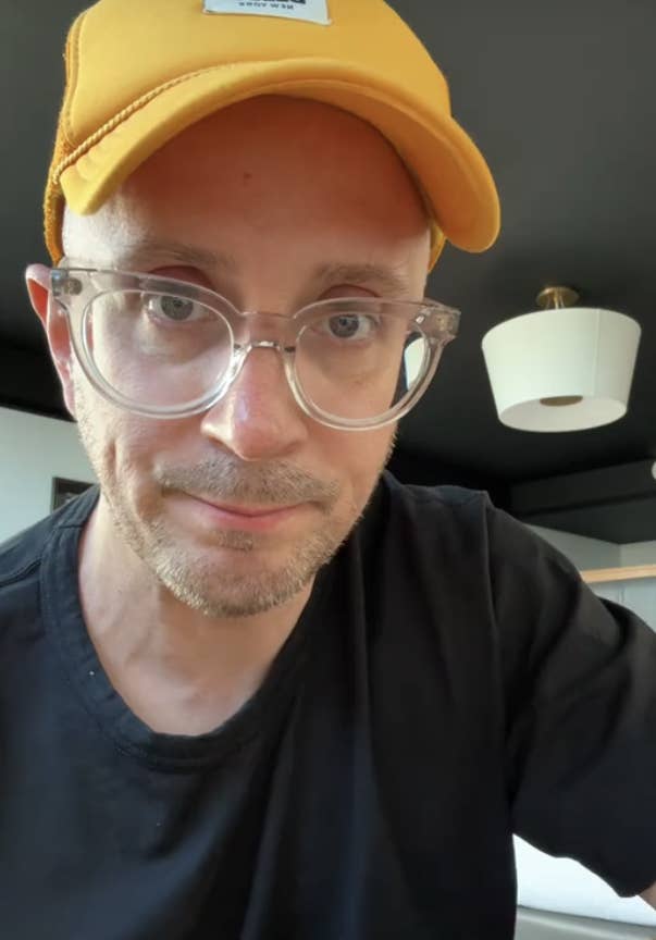 Steve Burns in a TikTok video