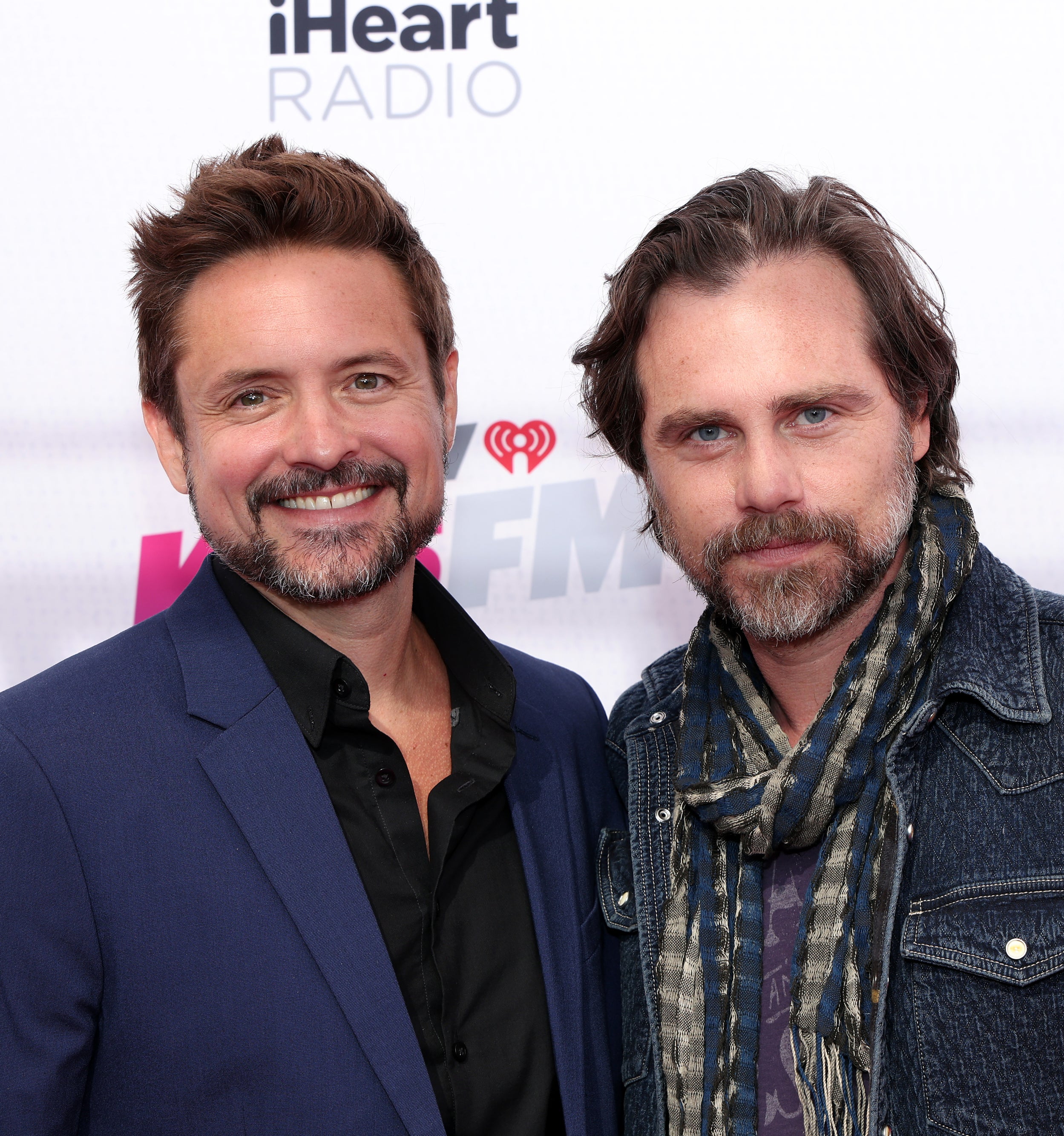 Closeup of Will Friedle and Rider Strong