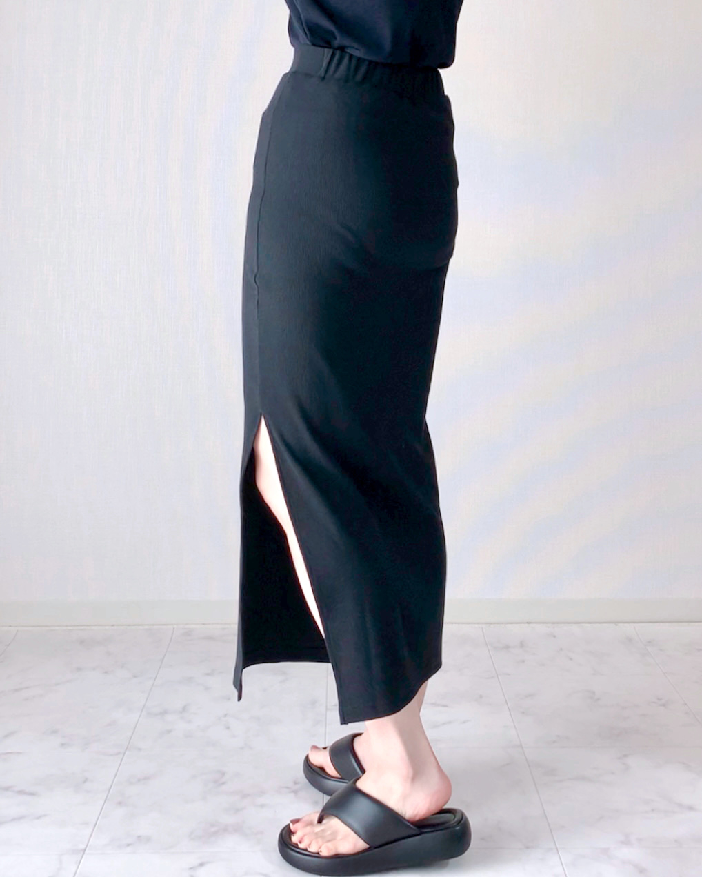 しまむらのおすすめアイテム「サイドスリッドSK」