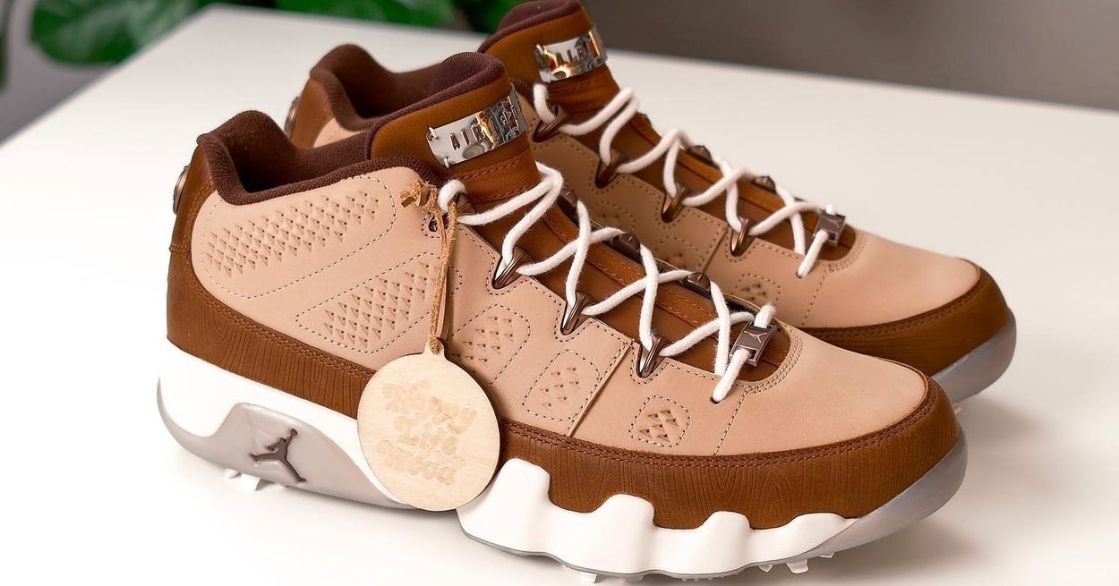 Vintage Golf Clubs Inspire This Air Jordan 9