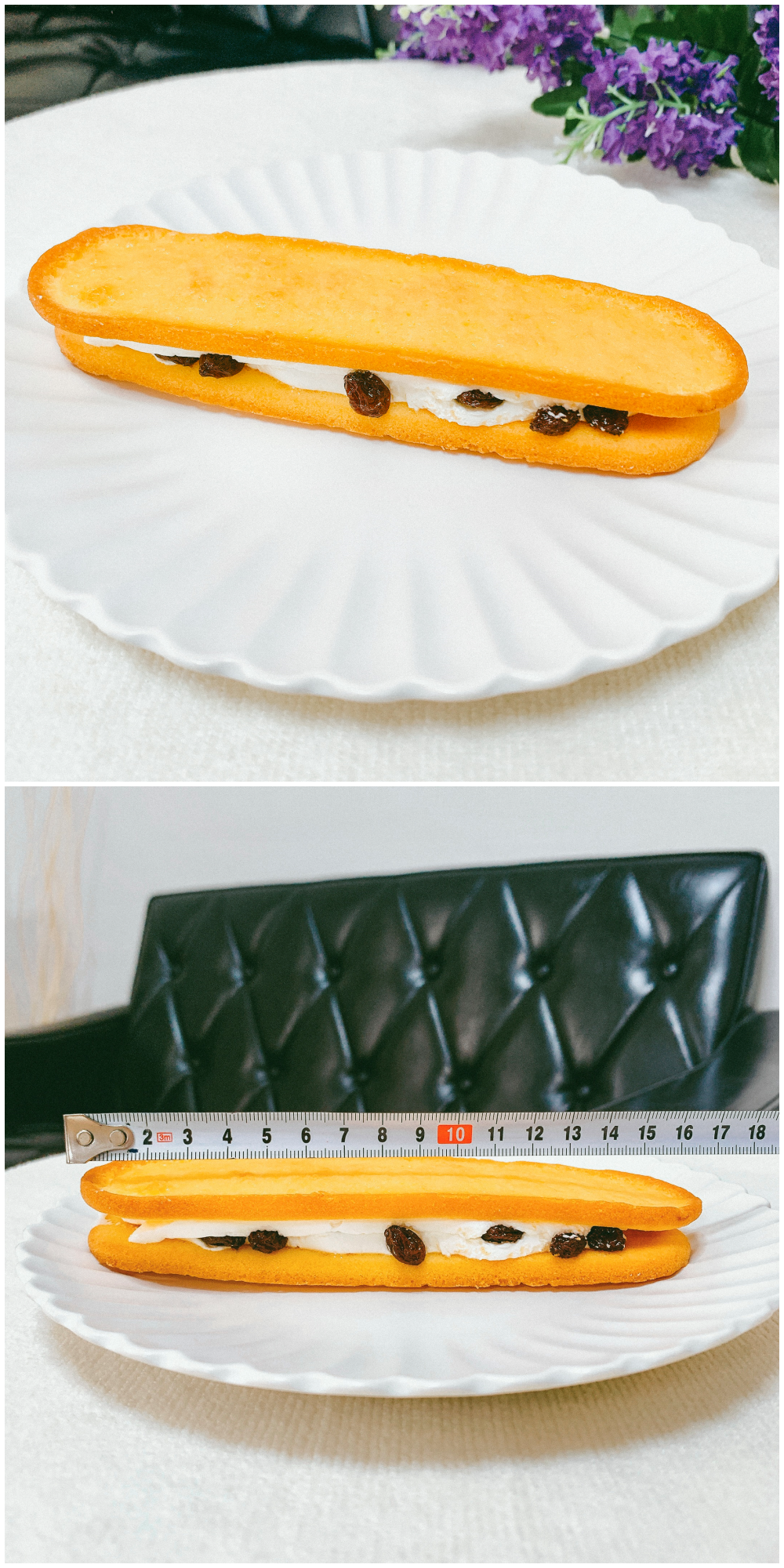 FamilyMart(ファミリーマート)のおすすめのスイーツ「香ばしクッキーサンド レーズン&クリーム」