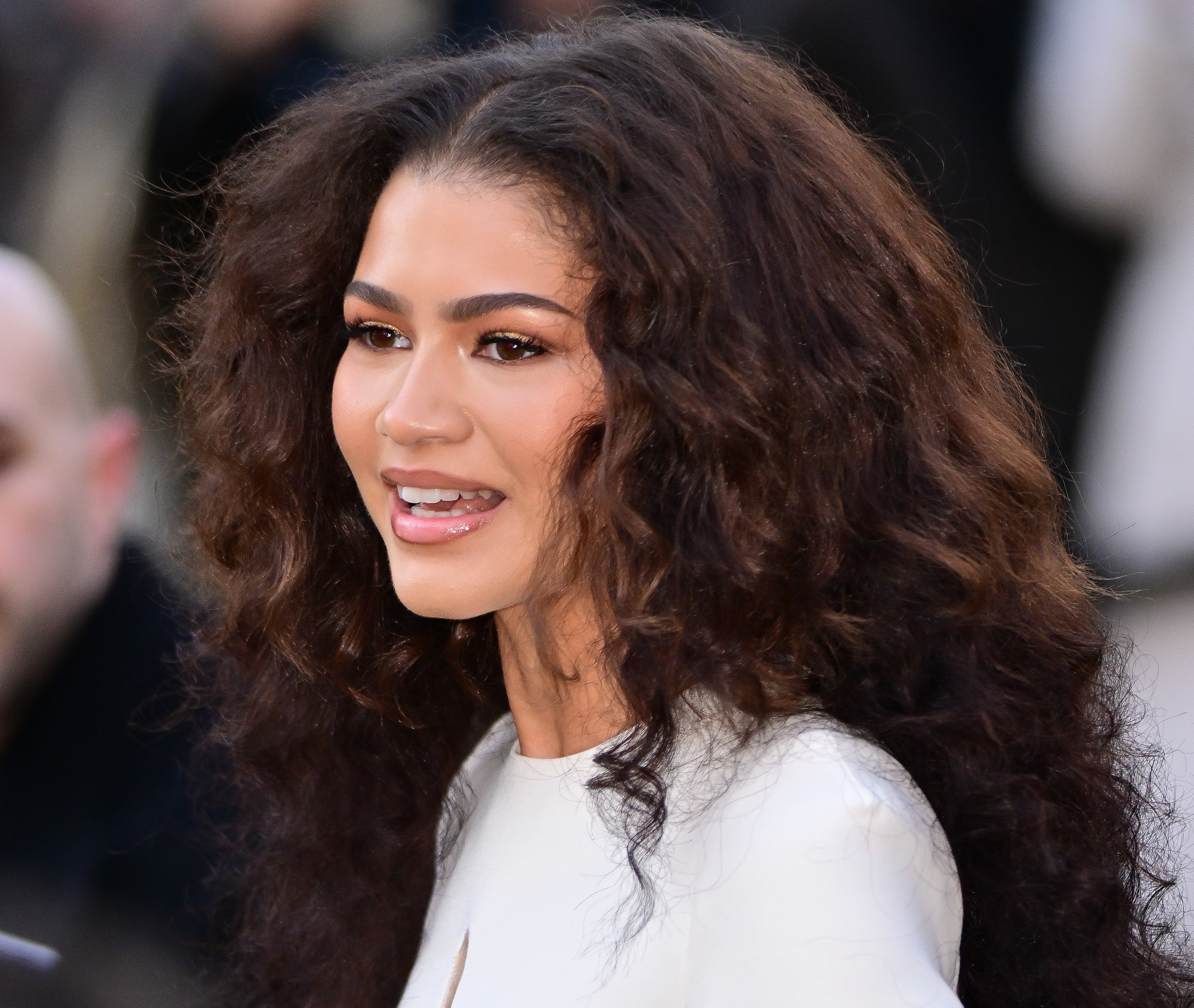 Closeup of Zendaya