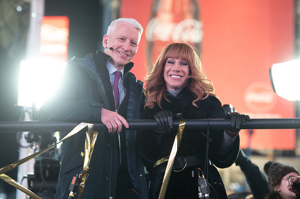 Anderson Cooper and Kathy Griffin host &#x27;New Year&#x27;s Eve Live&#x27; on CNN during New Year&#x27;s Eve 2017