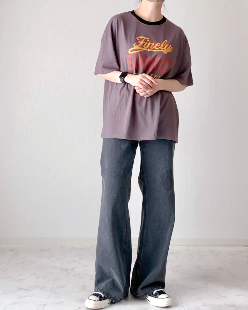 しまむらのおすすめアイテム「ロゴリンガーT」