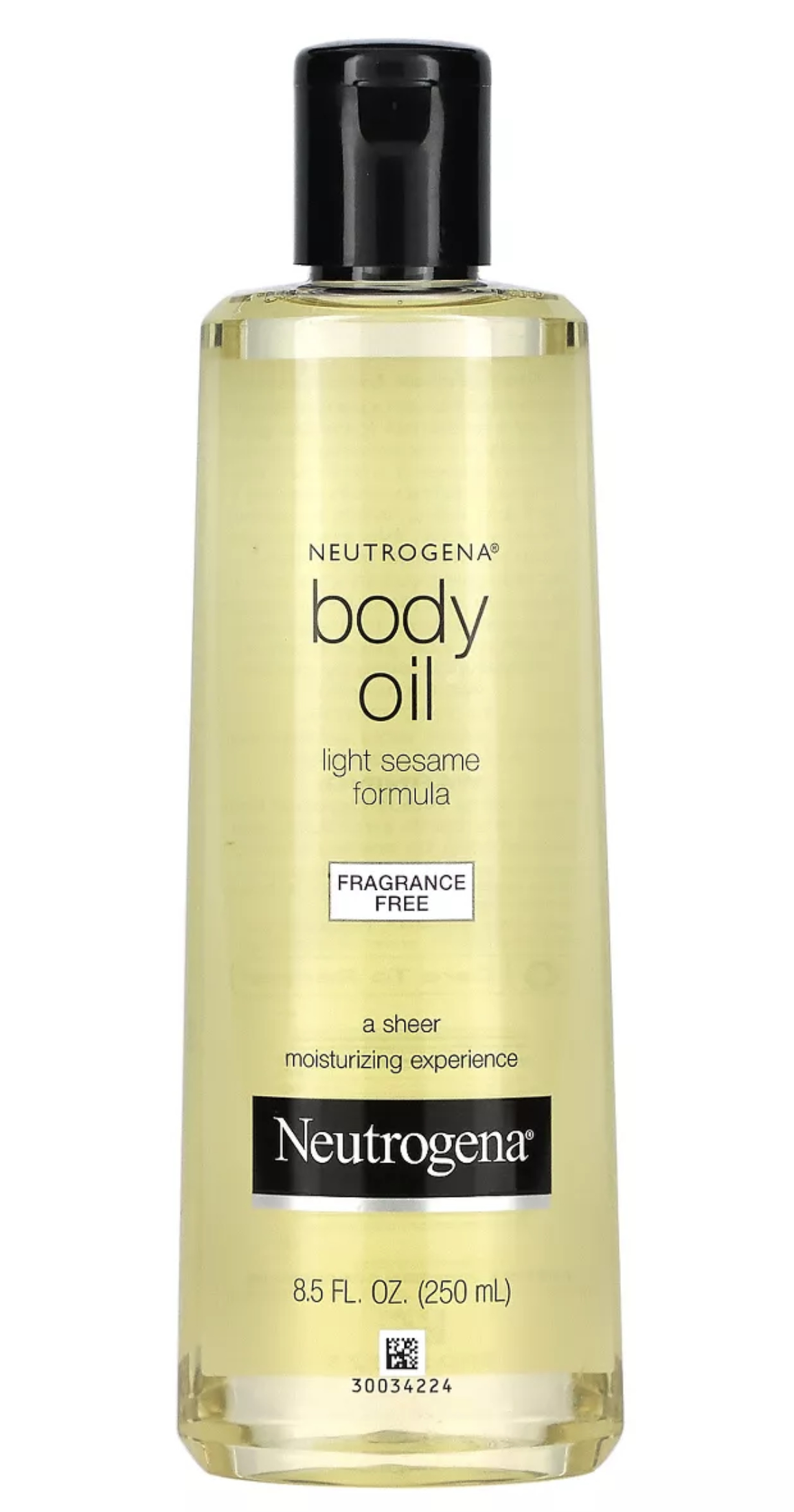 Neutrogena Body Oil bottle