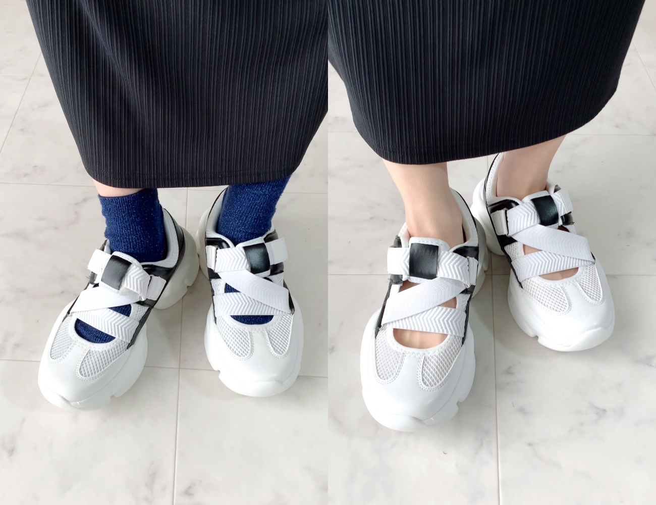 しまむらのおすすめアイテム「TT✳︎ONTセパレートSNK」