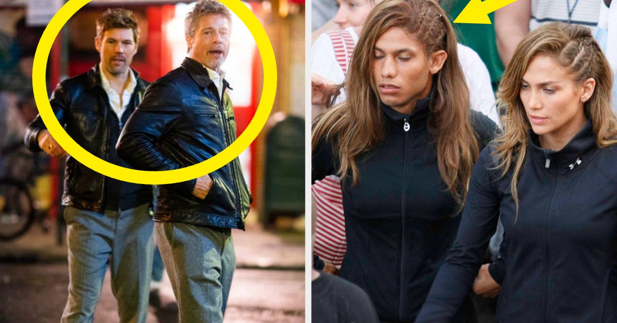 38 Extremely Rare Pictures Of Actors And Their Stunt Doubles