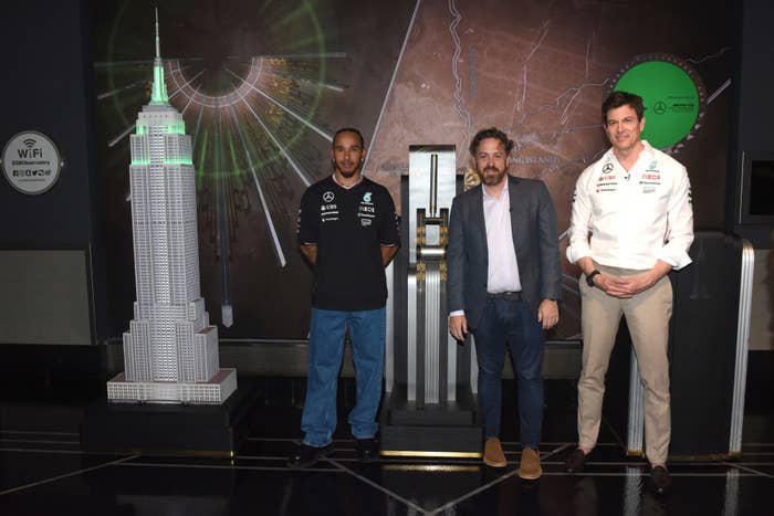 Lewis Hamilton Talks About Empire State Building WhatsApp Takeover ...