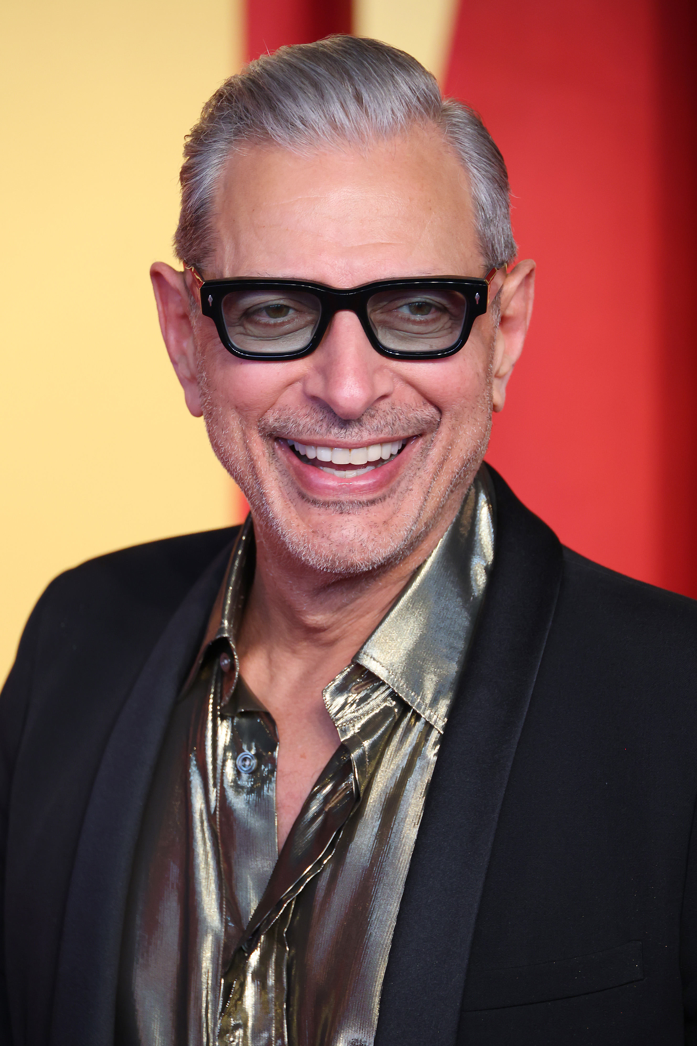 Closeup of Jeff Goldblum