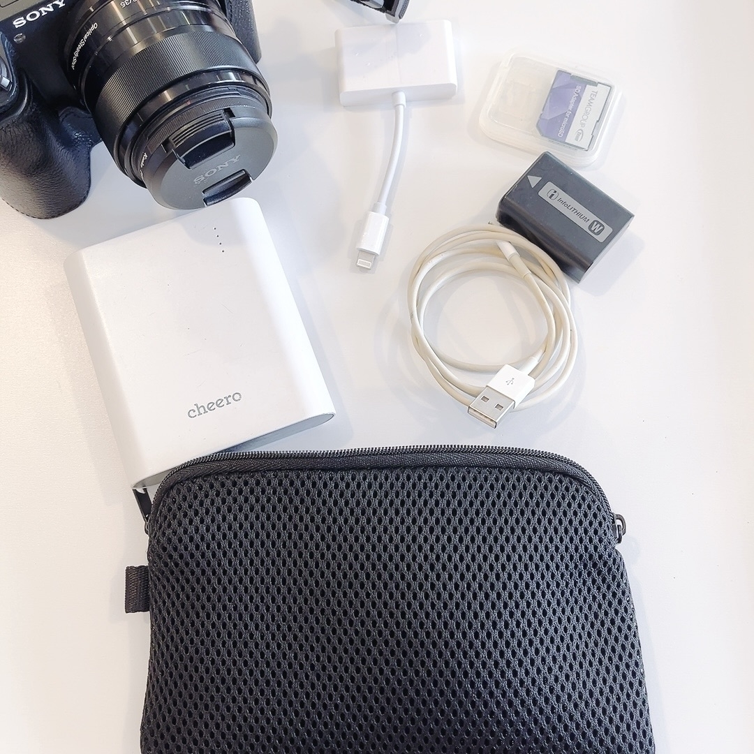 無印良品のオススメのグッズ「ポリエステルメッシュクッションケース」