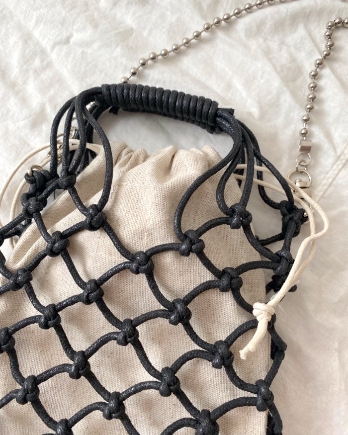 nikoand…(ニコアンド)のおすすめファッションアイテム「オリジナルマクラメビーズチェンジショルダーバッグ」