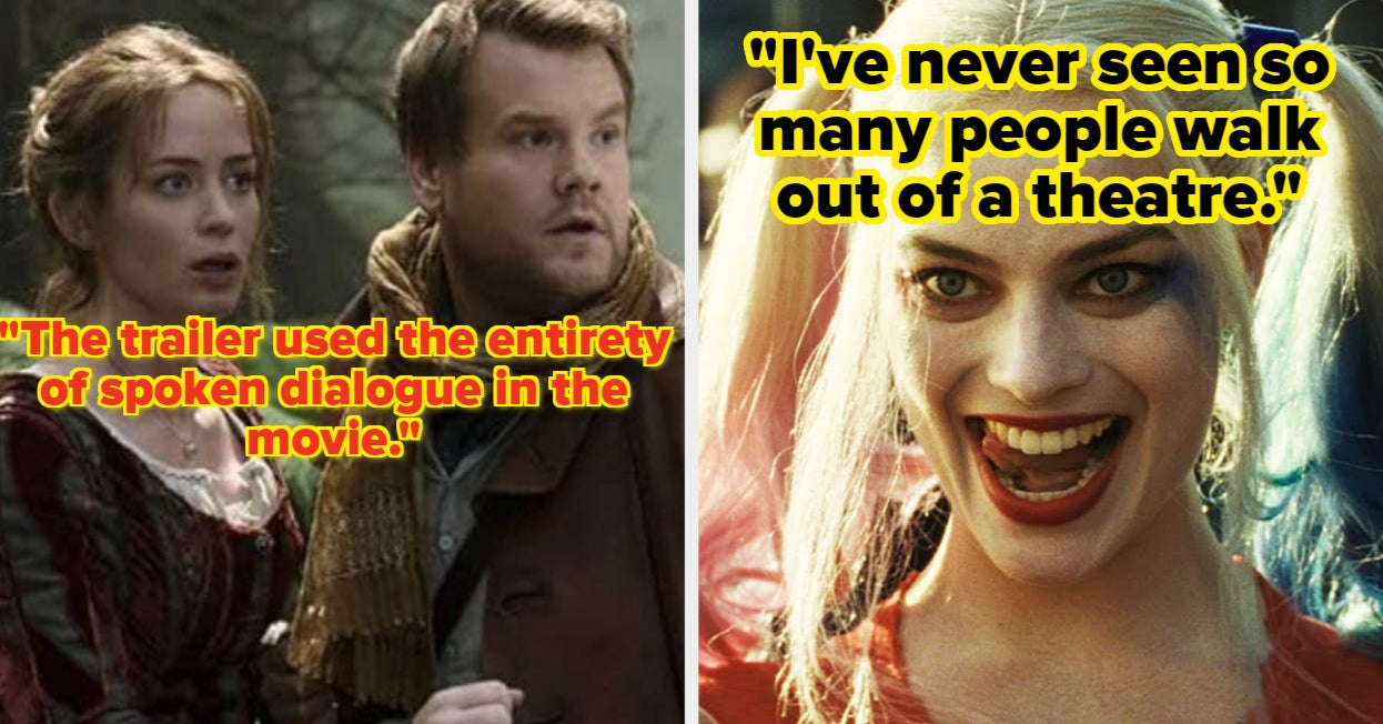 16 trailers that people think are very different from the movie