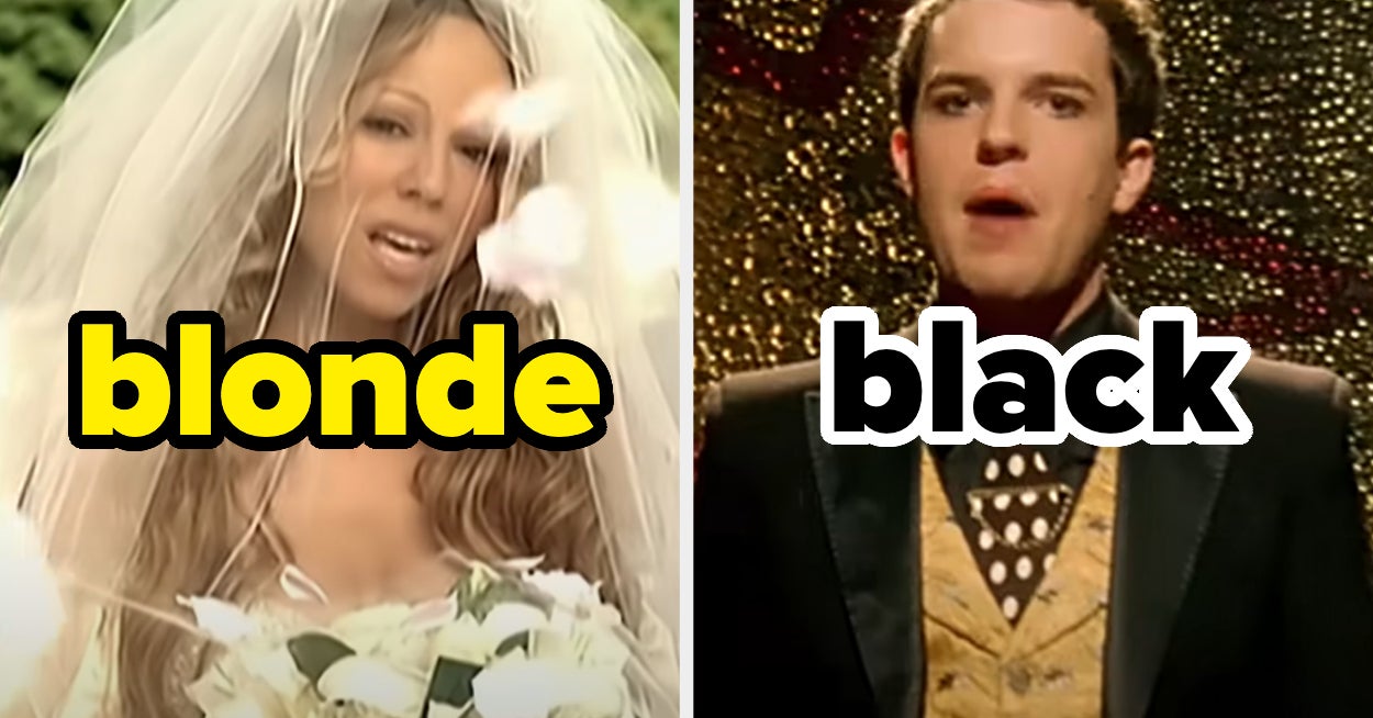 2000s Songs Guess Hair Color Quiz