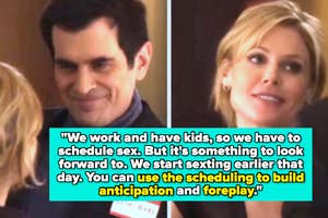 Ty Burrell and Julie Bowen in "Modern Family"