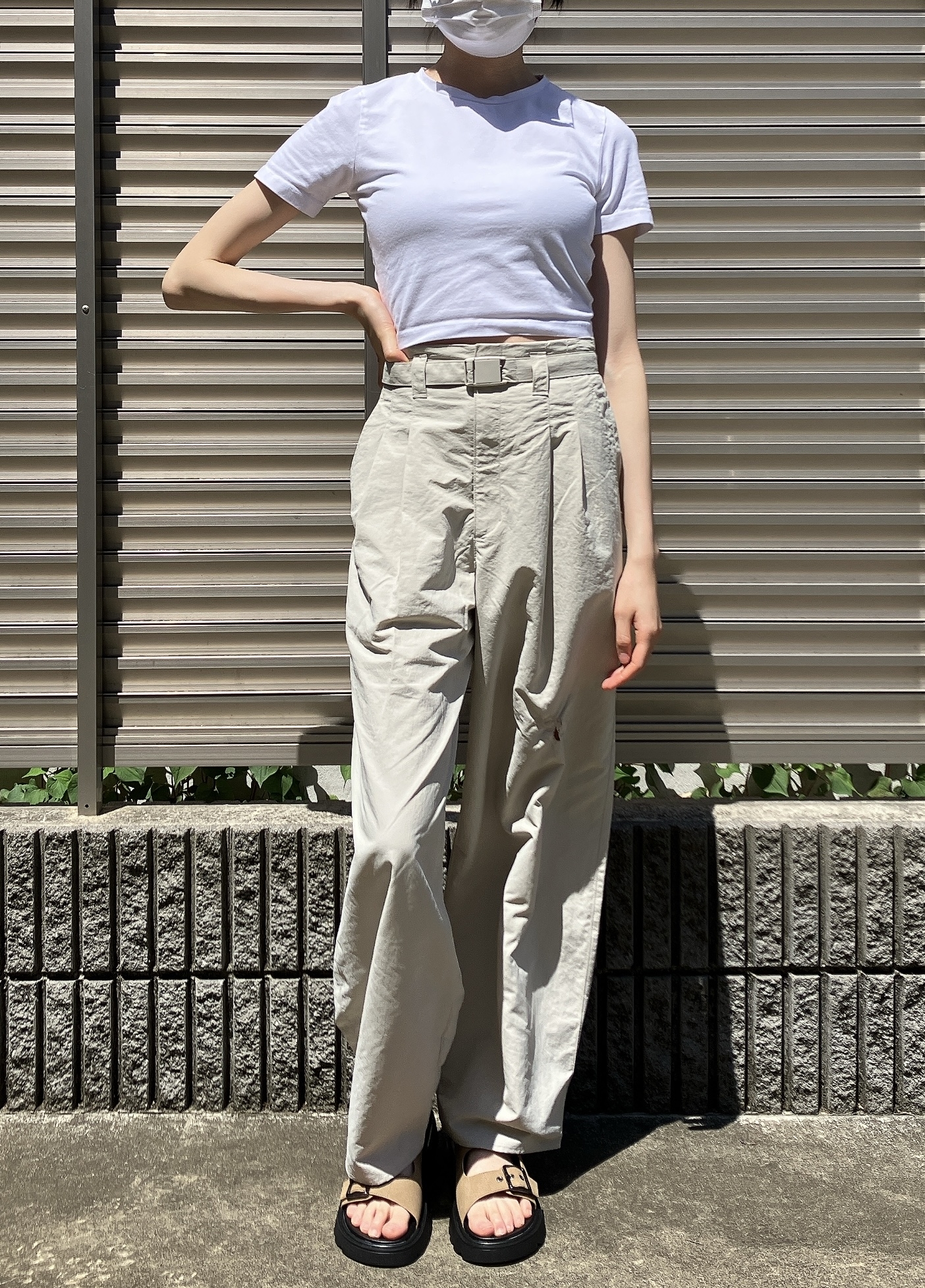 GU（ジーユー）のおすすめサンダル「ダブルベルトサンダル+X」