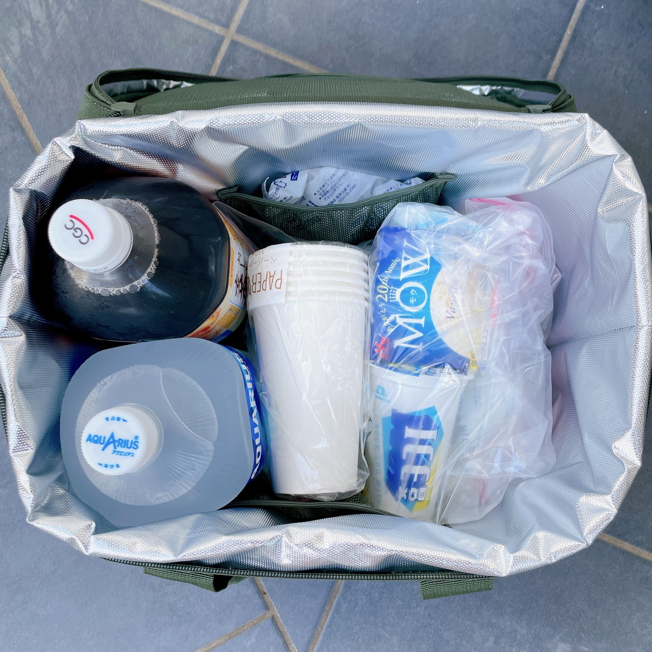 無印良品のオススメのグッズ「保冷バッグ」