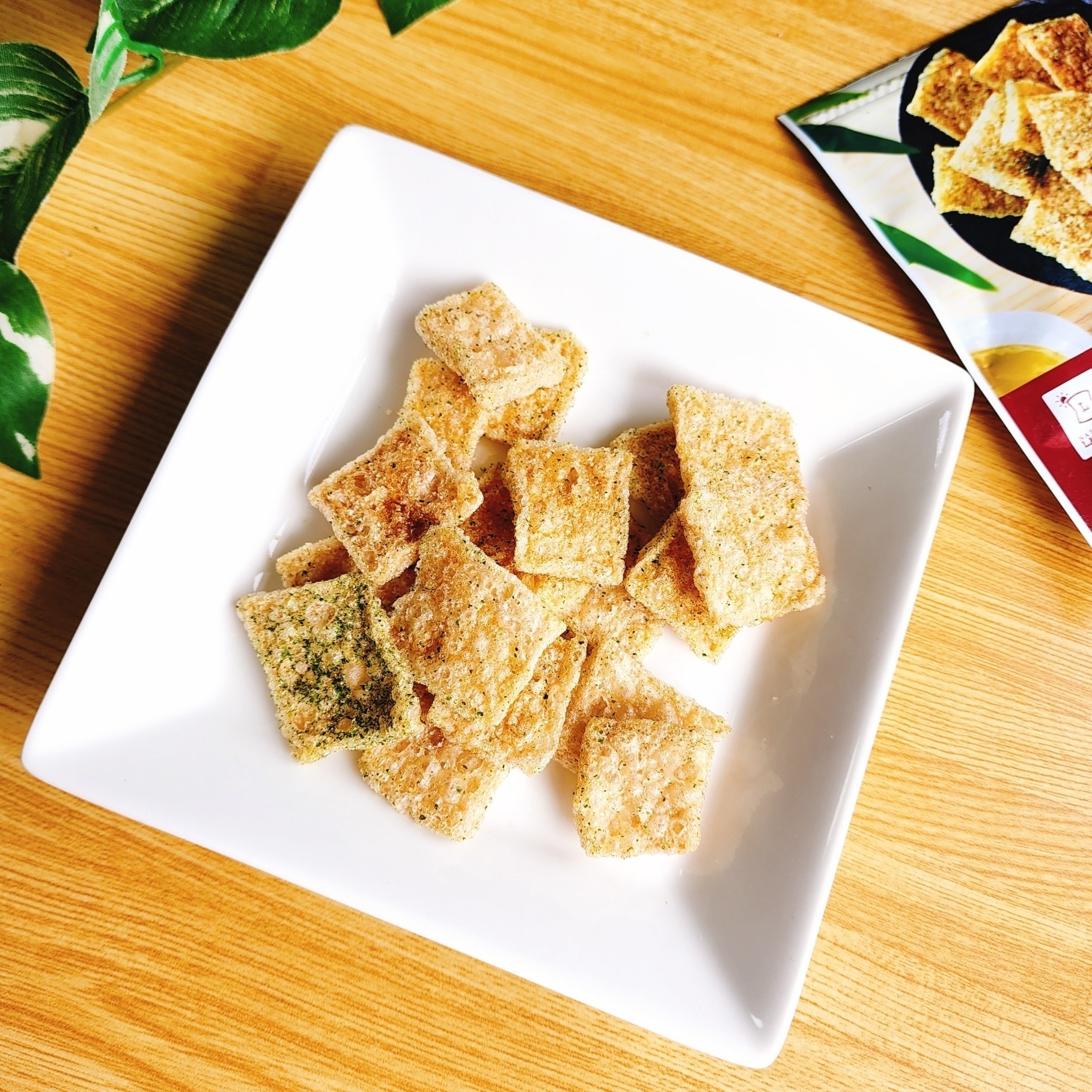 LAWSON（ローソン）のやみつきスナック「こんにゃくチップス のりしお味」