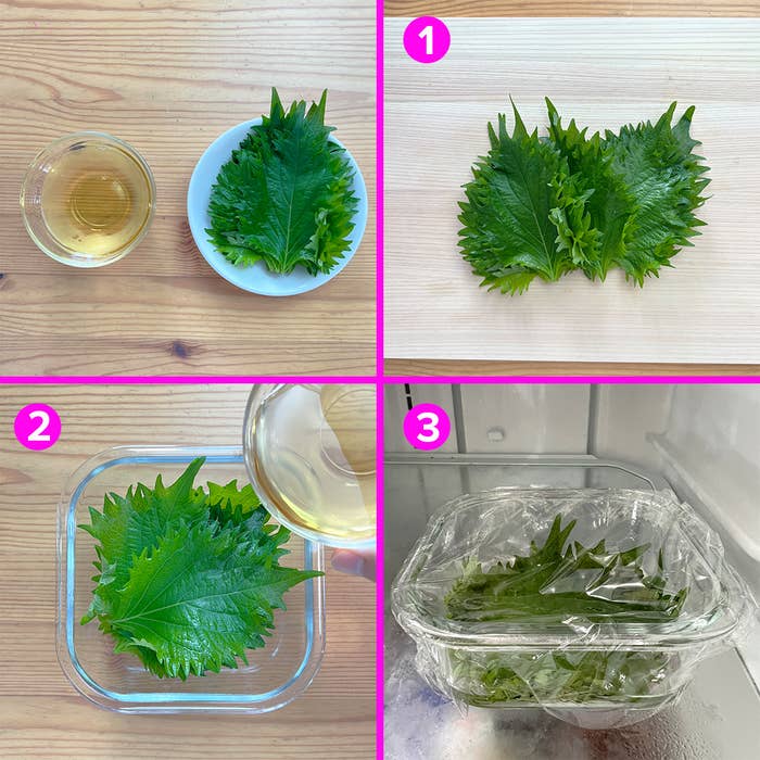 料理の下ごしらえをする手順を示す4枚の画像。
