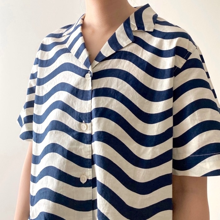 UNIQLO(ユニクロ)のおすすめファッションアイテム「リネンブレンドオープンカラーシャツ(半袖)」