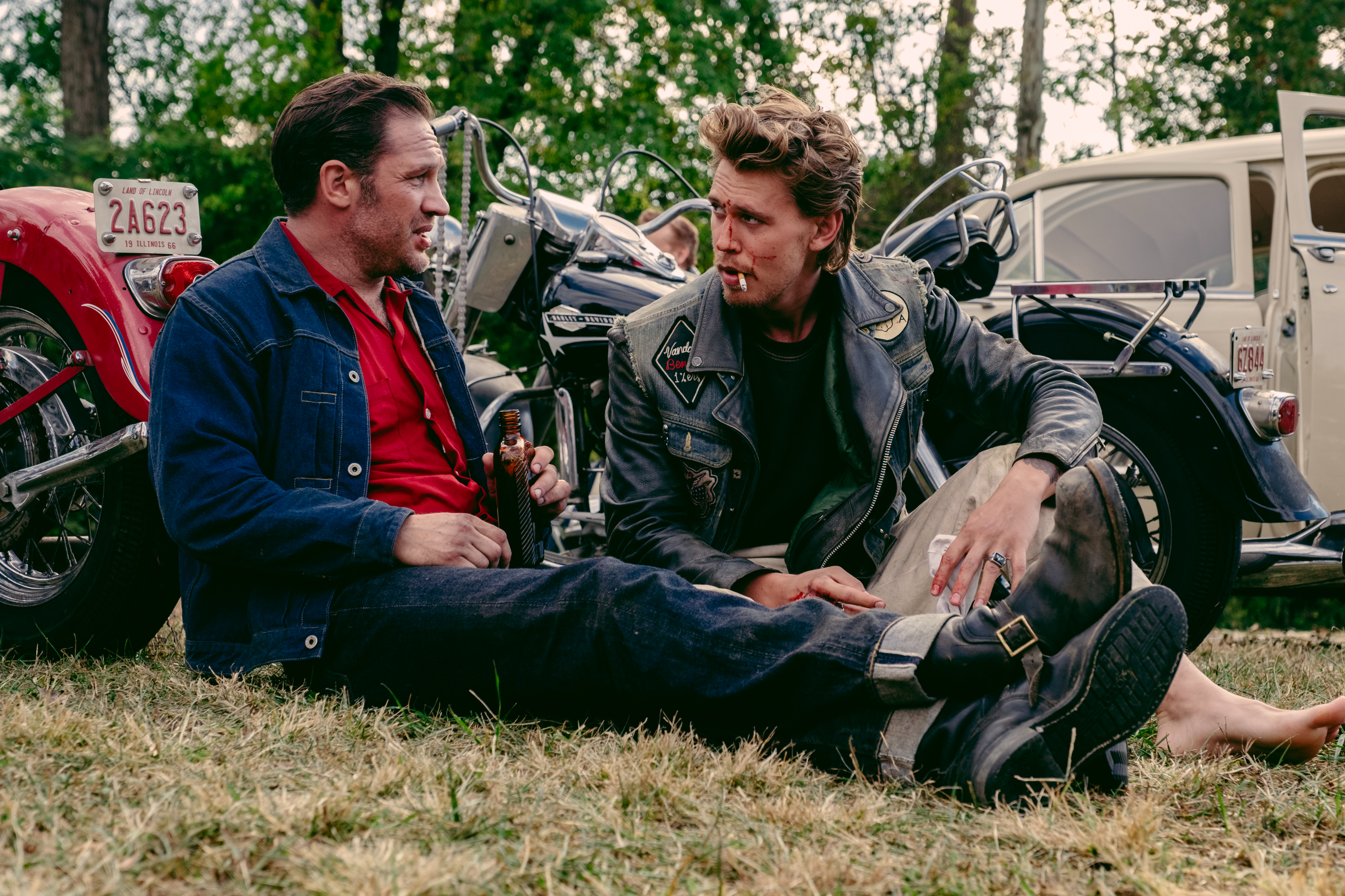 Screenshot from "The Bikeriders"
