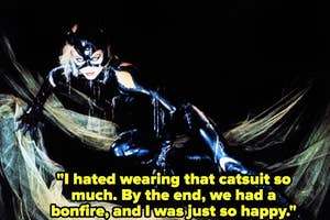 Michelle Pfeiffer says she hated her Catwoman suit so much she burned it
